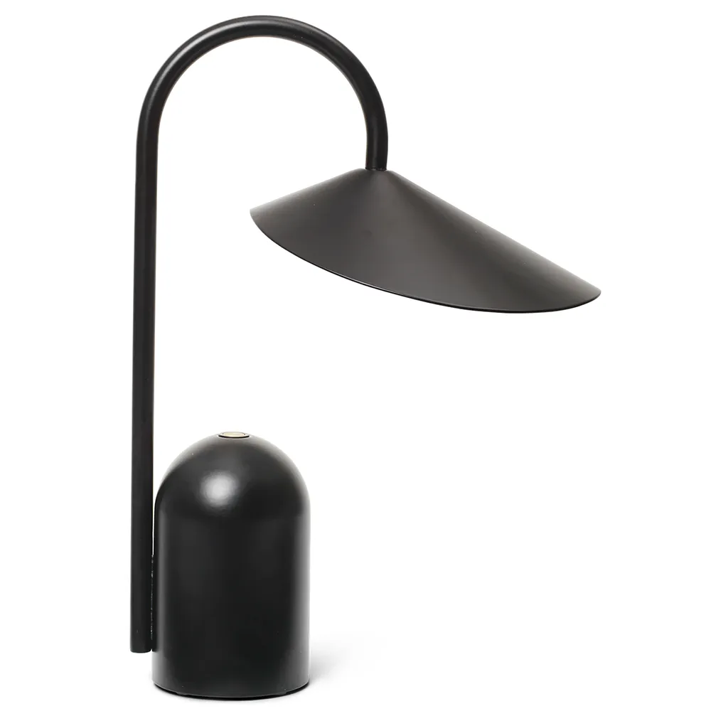 Ferm Living, Arum Portable Lamp Black