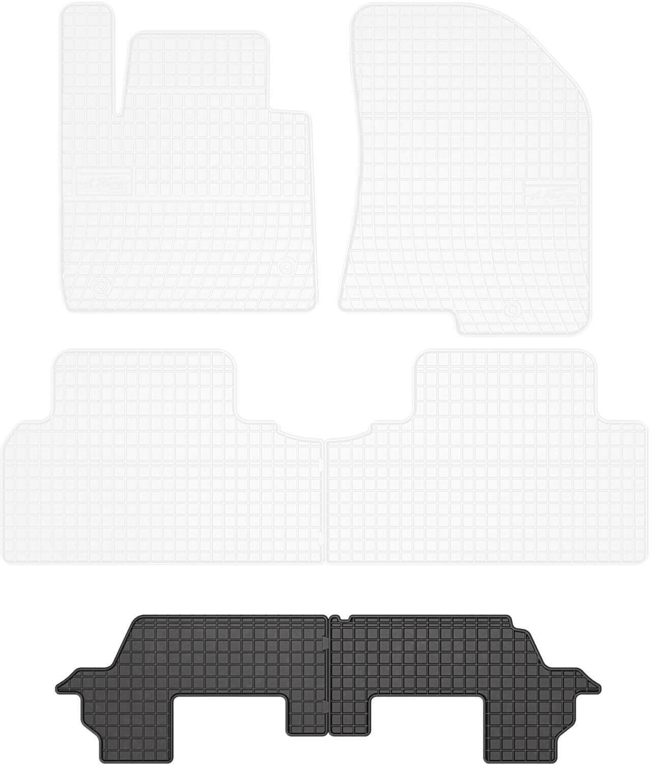 Kumimattosarja Kia Carens IV kolmas rivi (2013➟)