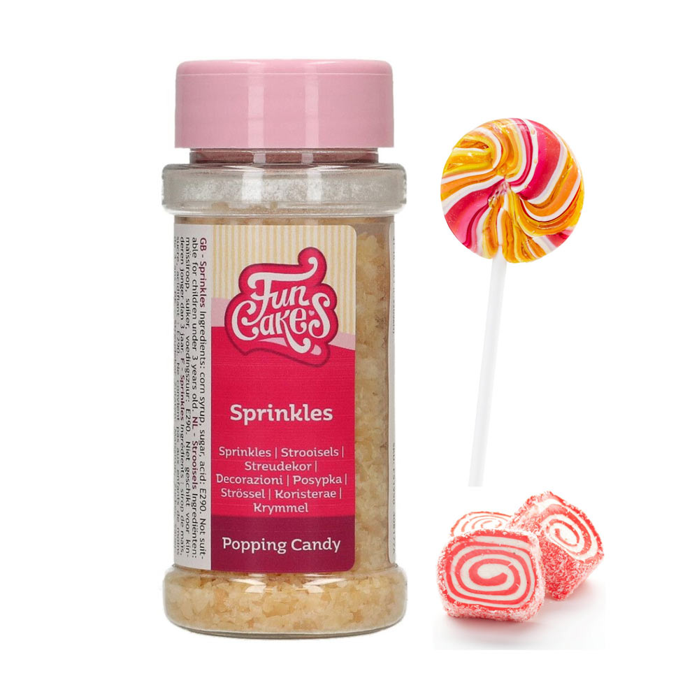 Paukkuströsseli - Popping Candy, 70g