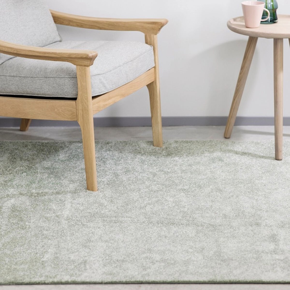 VM Carpet Hattara matto 80x150 cm vihreä, ilman kanttausta
