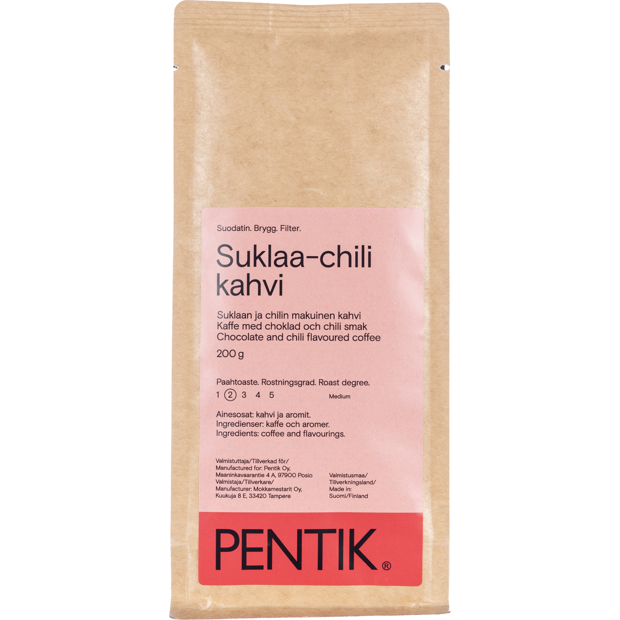 Pentik Suklaa-Chili Kahvi