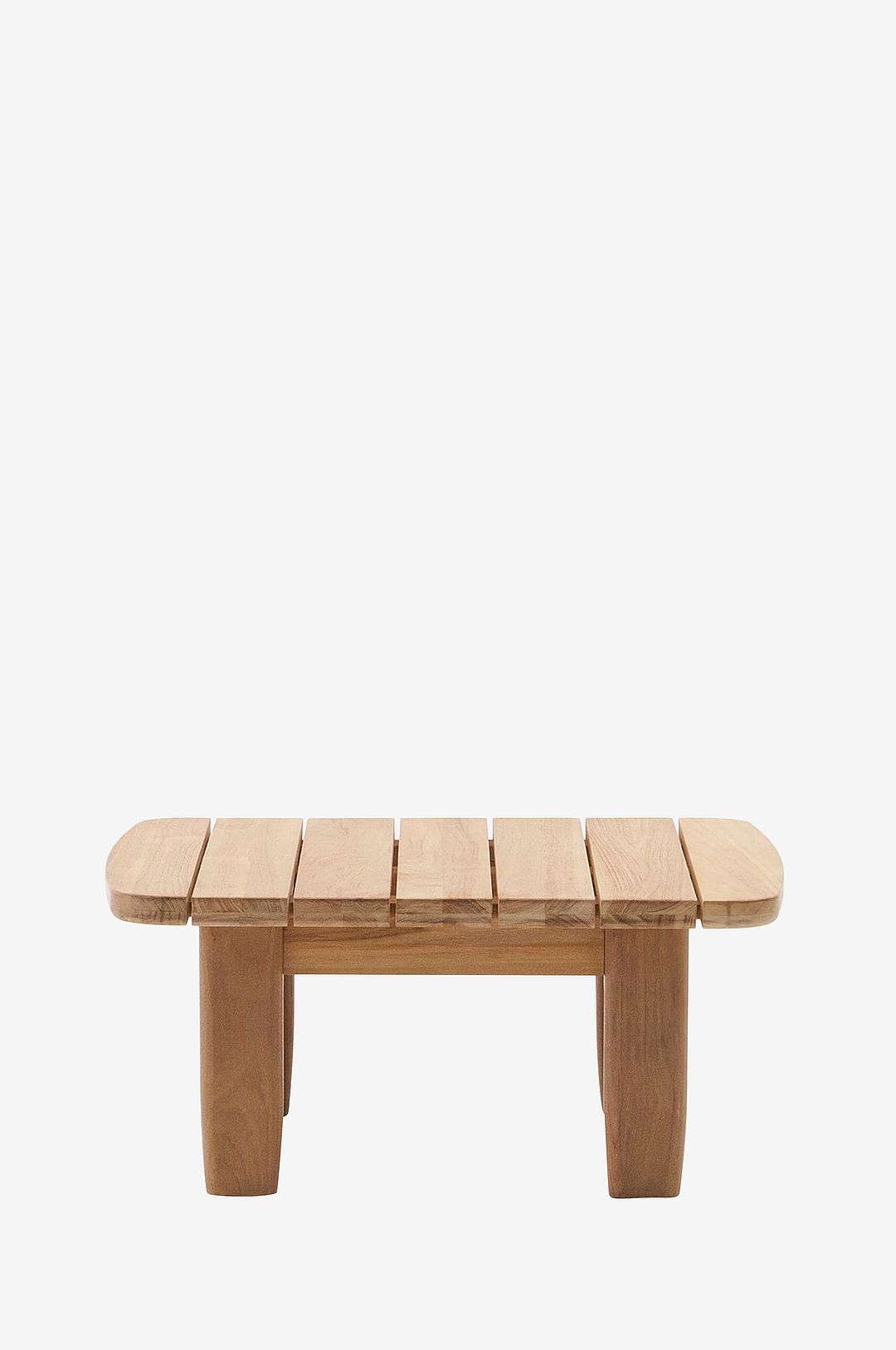 Tirant sivupöytä massiivisesta teak-puusta 100% Fsc 70 x 70 cm.