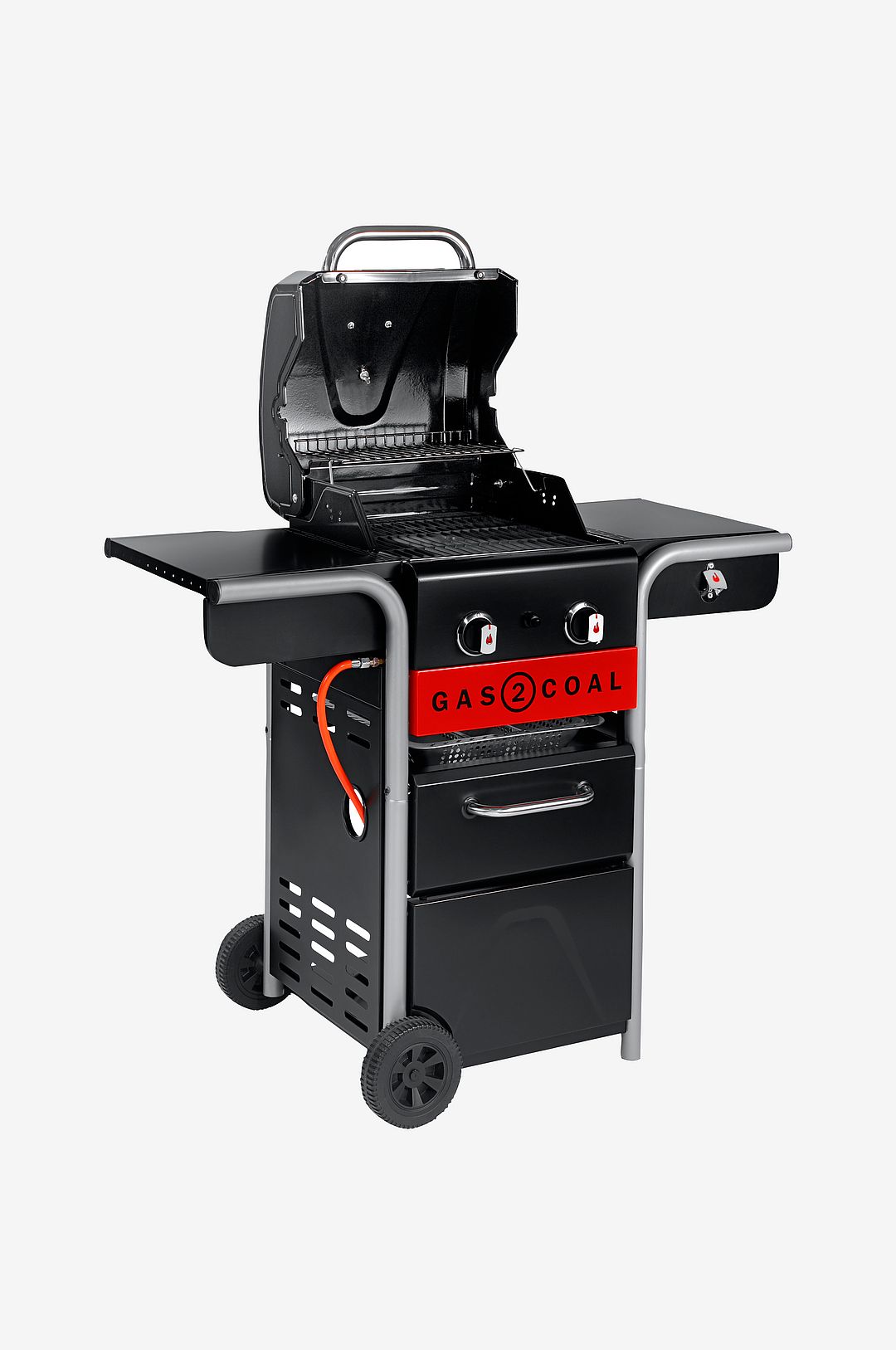 Hybridigrilli Gas2Coal 2.0, 2 poltinta