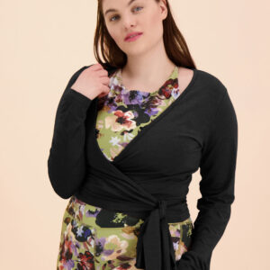 Wrap Top Musta