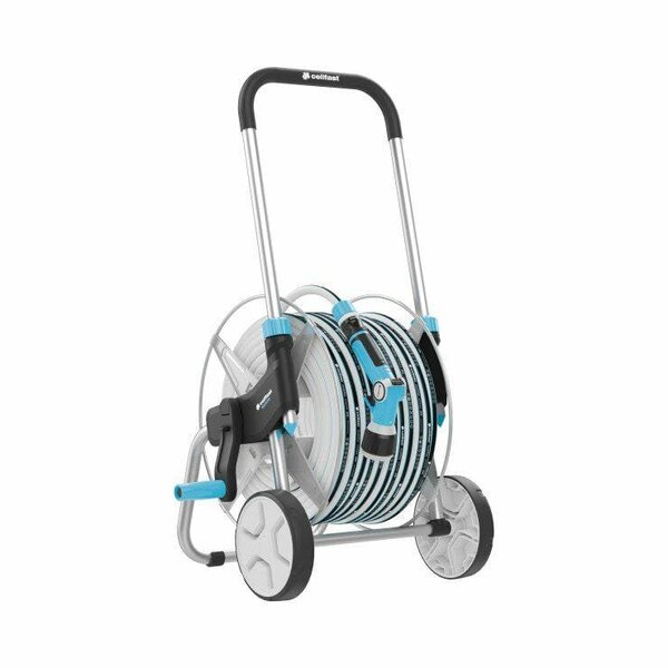 Kasteluletku rullalla ja kärryllä Cellfast Explorer, 25 m