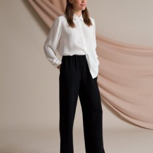 Keira Loose Fit Trousers Black