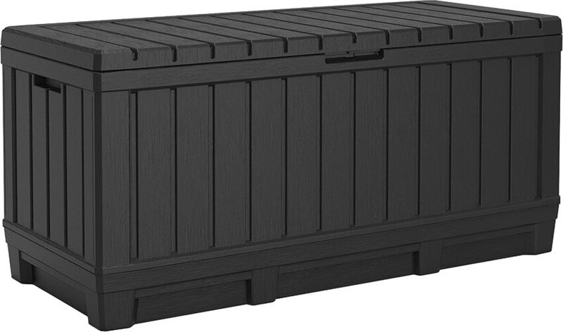 Kentwood säilytyslaatikko 350L harmaa