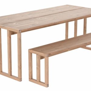 Kioto 6-hengen ruokailuryhmä antiikkipetsattu