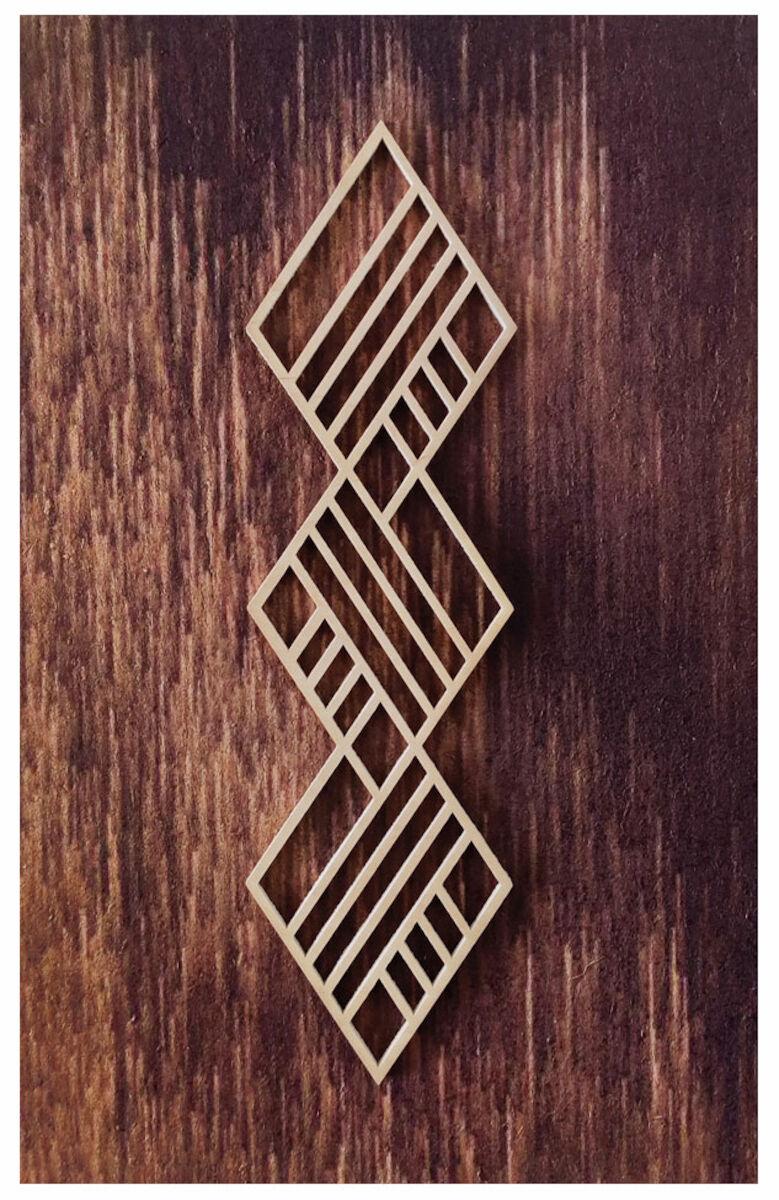 Koivuiset Boho Vinouma akustiikkataulu 36x56 cm tuulihaukka