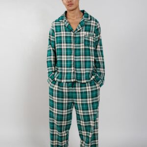 Jim Jam GOTS Organic Cotton Pyjama Set Green
