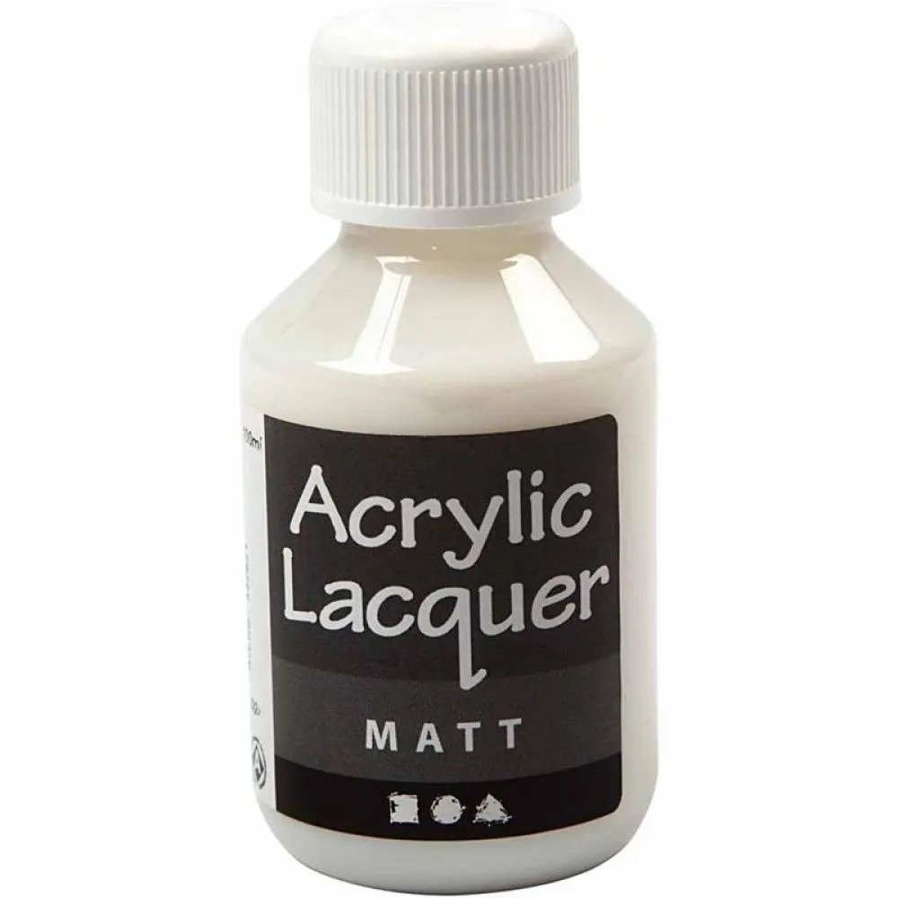 Askartelutarvike - Akryylilakka, matta, 100ml