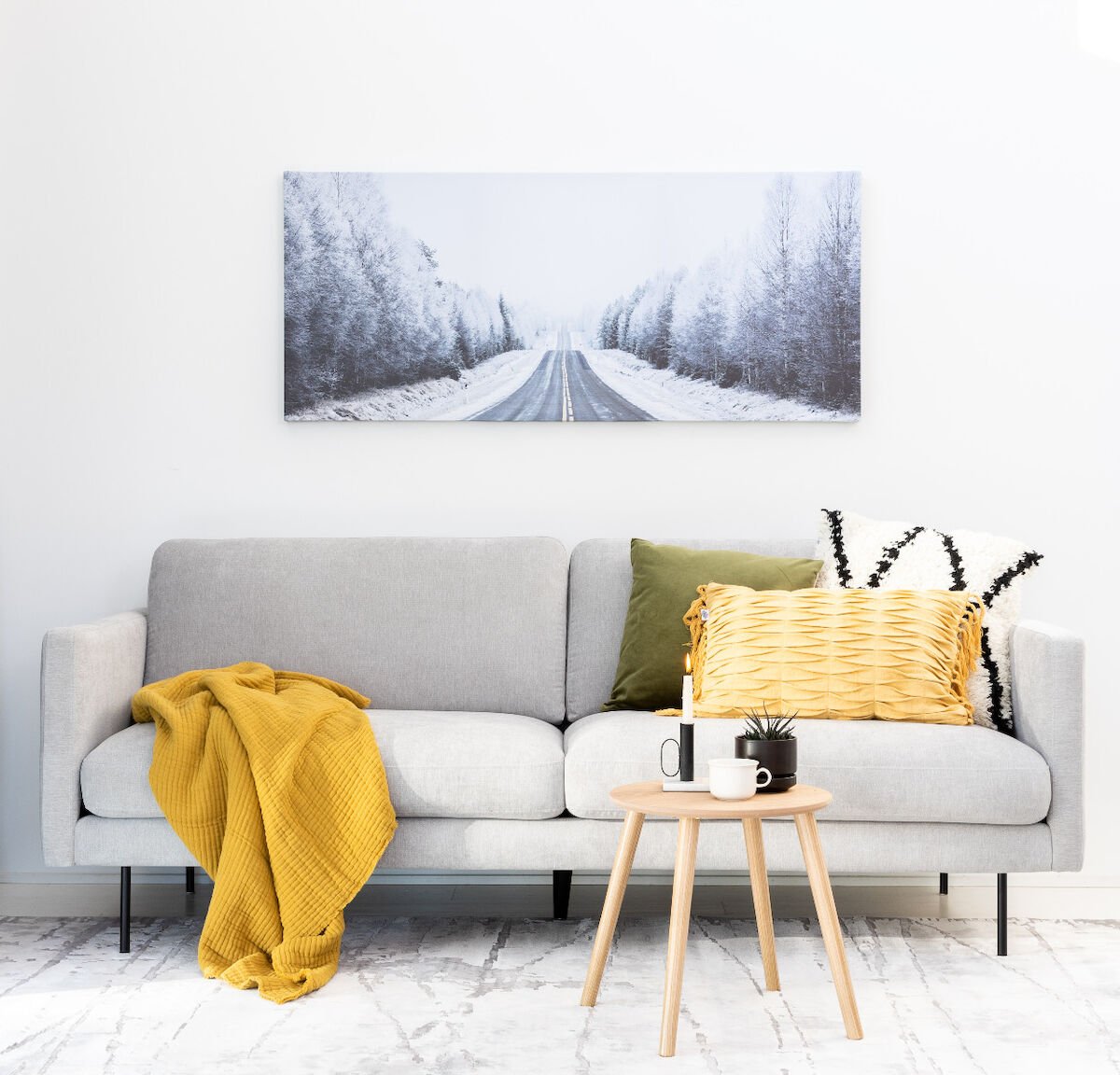 Lapvas Talvitie canvastaulu 60x140 cm