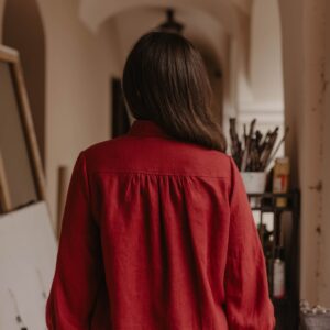 Indraja Linen Blouse