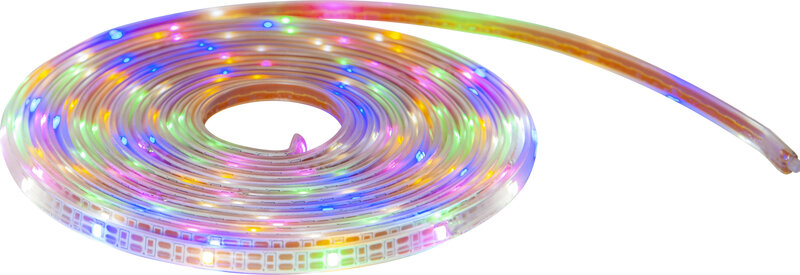 LED-nauha aurinkokennolla värillinen 500cm 300LED-nauhavalo 482-02