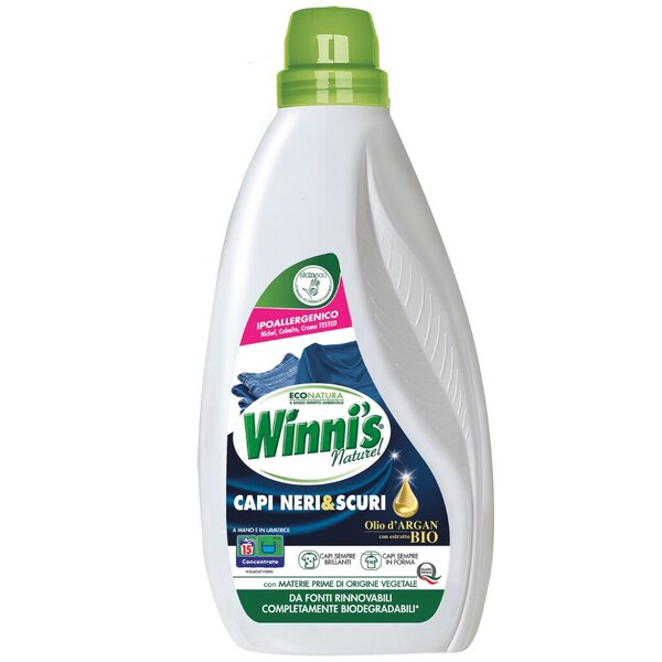 Luomupesuaine mustille ja tummille vaatteille WINNI'S 750 ml