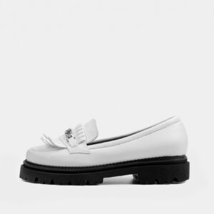 Vegaaniset Chunky Loaferit Valkoinen