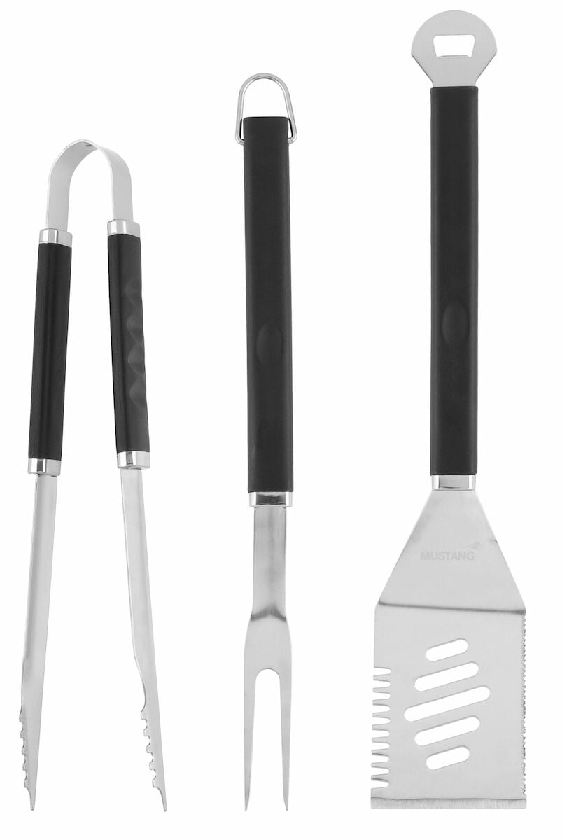 Mustang grillausvälinesetti 3 kpl 47 cm
