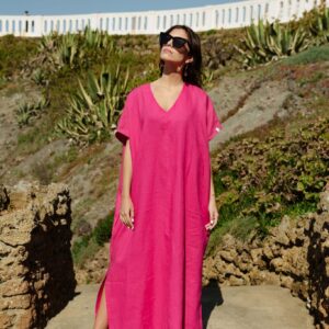 Naomi Mekko Peacock Pinkki