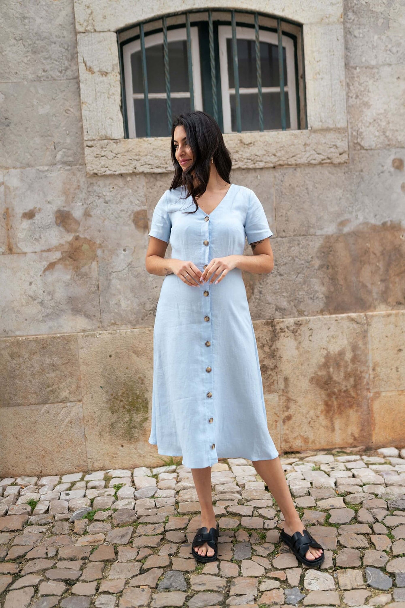 Penelope Mekko Sky Vaaleansininen