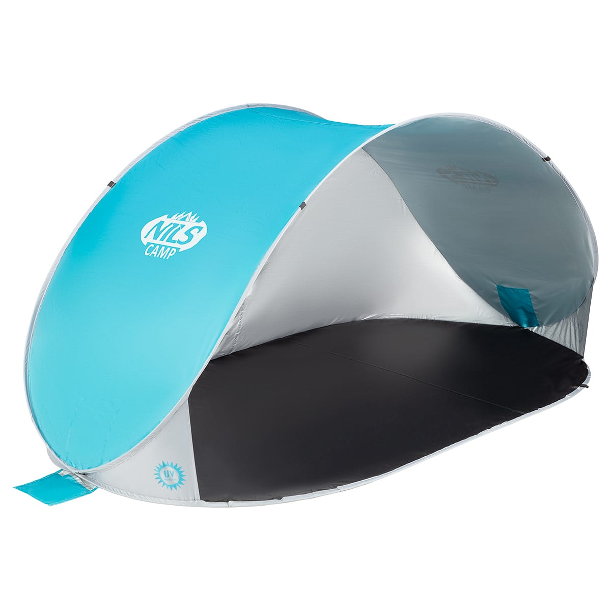 Suuri rantateltta 220 cm Pop Up Turkoosi Nils Camp