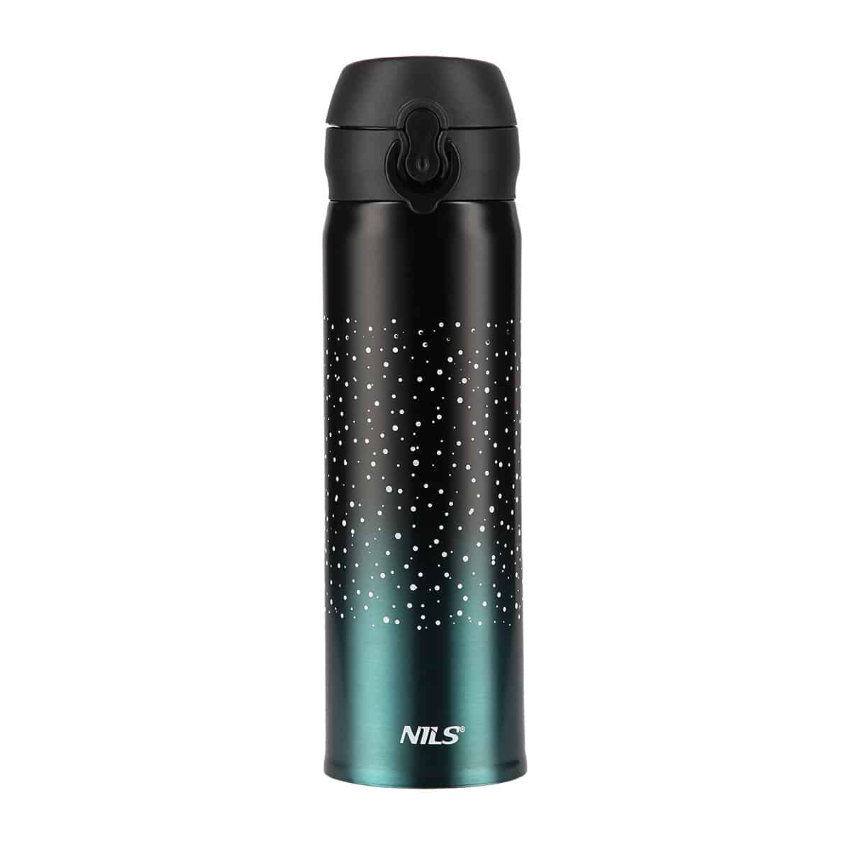 Nils Termos 500 ml Musta-Violetti