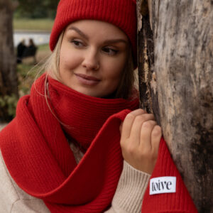 Pyry Scarf Red
