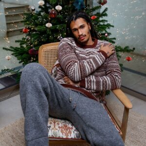Noel Wool Jumper Chestnut