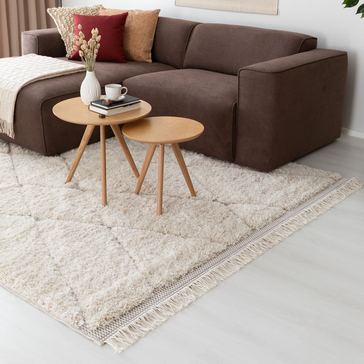 Nomad nukkamatto 75x230 cm luonnonvalkoinen