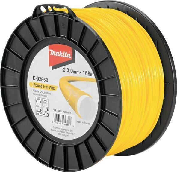 Nylonsiima Makita Pro, 3,0mm, 168m, keltainen