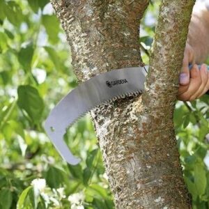 Oksasaha Gardena 300PP, kaareva terä, (sopiva myös CS-varteen)