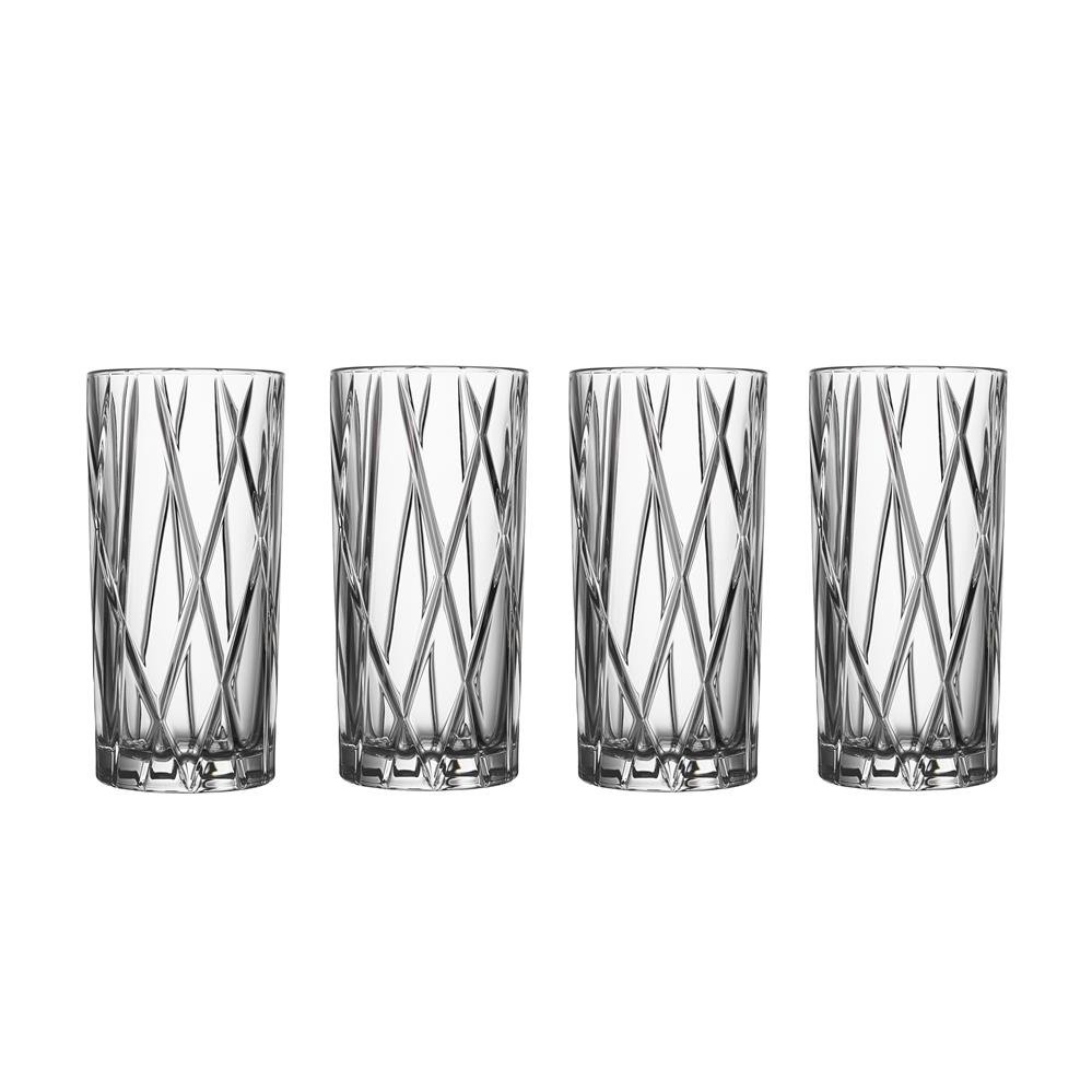 Orrefors City High Ball lasi 4-pakkaus 35 cl