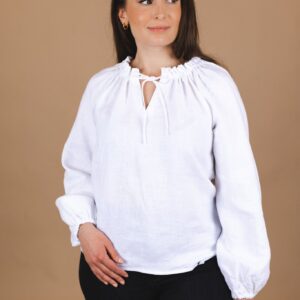 Paloma Blouse Coconut Milk White