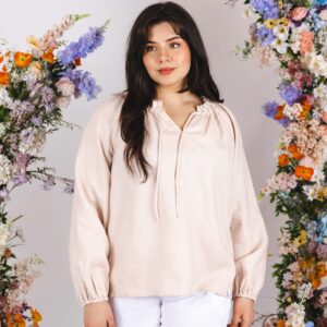 Paloma Blouse Sandshell Beige