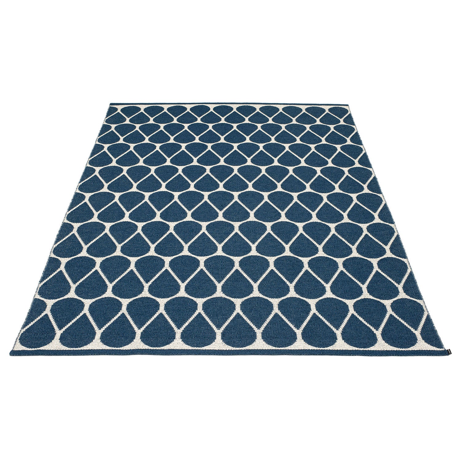 Pappelina, Otis matto 180x275 cm ocean blue / vanilla
