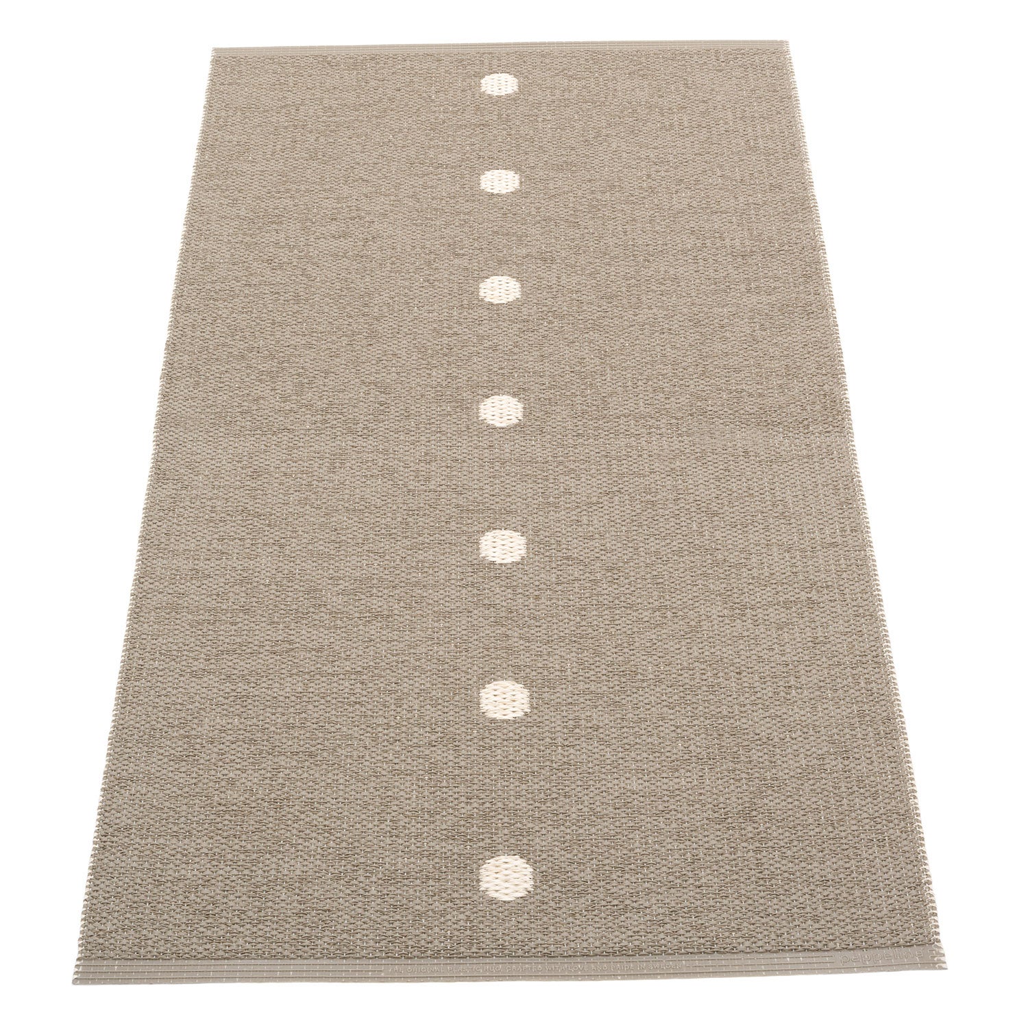 Pappelina, Peg matto 70x140 cm dark linen / vanilla