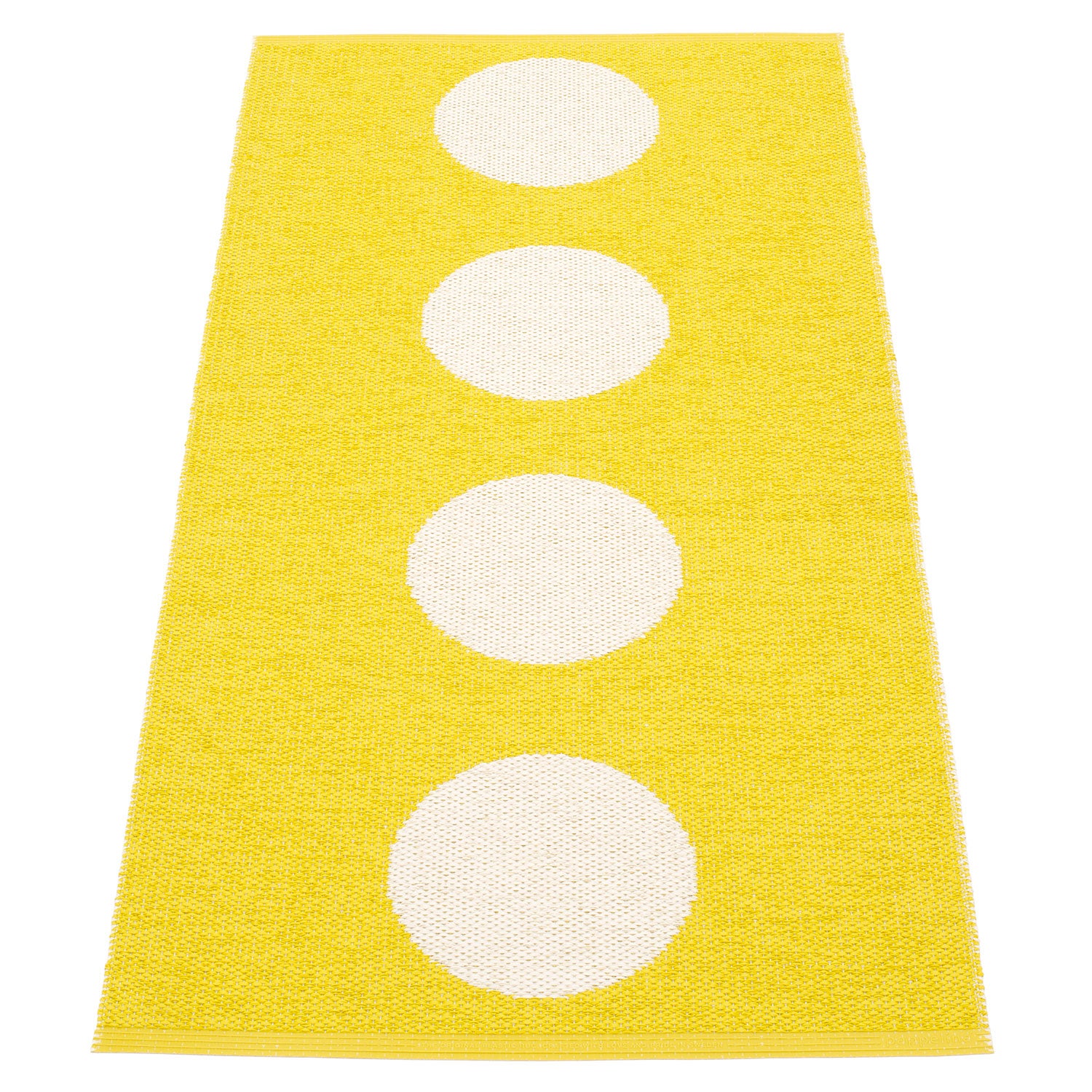 Pappelina, Vera matto 70x150 cm lemon / vanilla