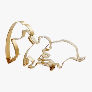 Lazy Djungle cookie cutters 3p, Brass kulta