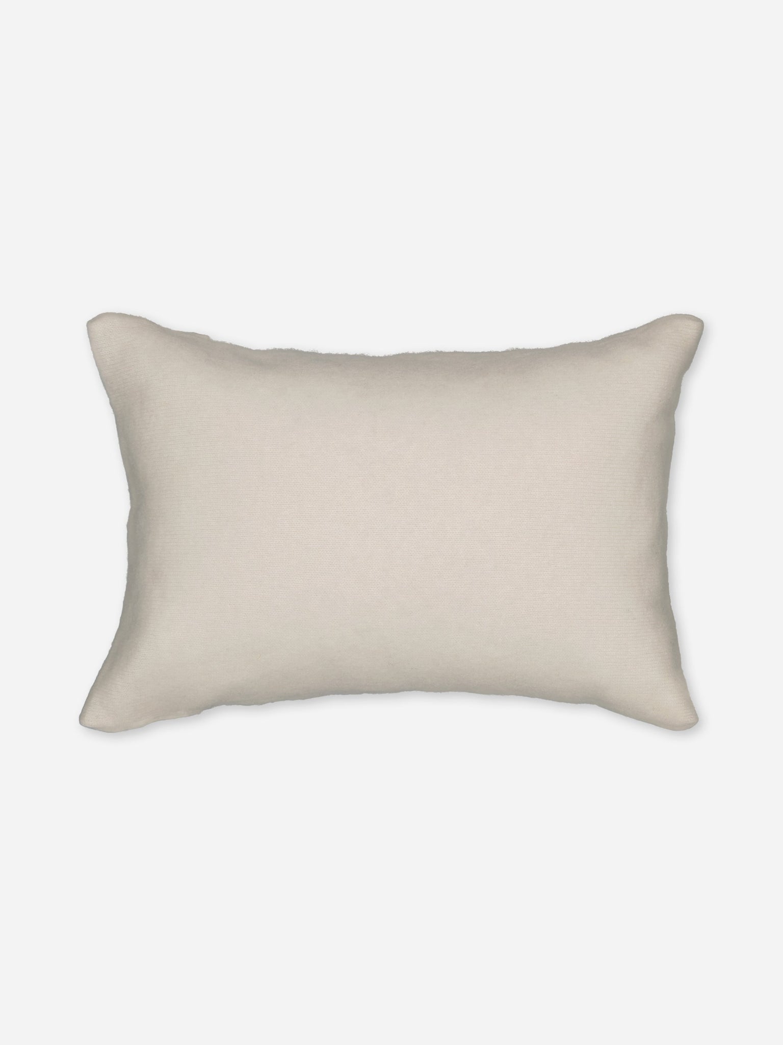 Mini Cashmere Cushion Ivory