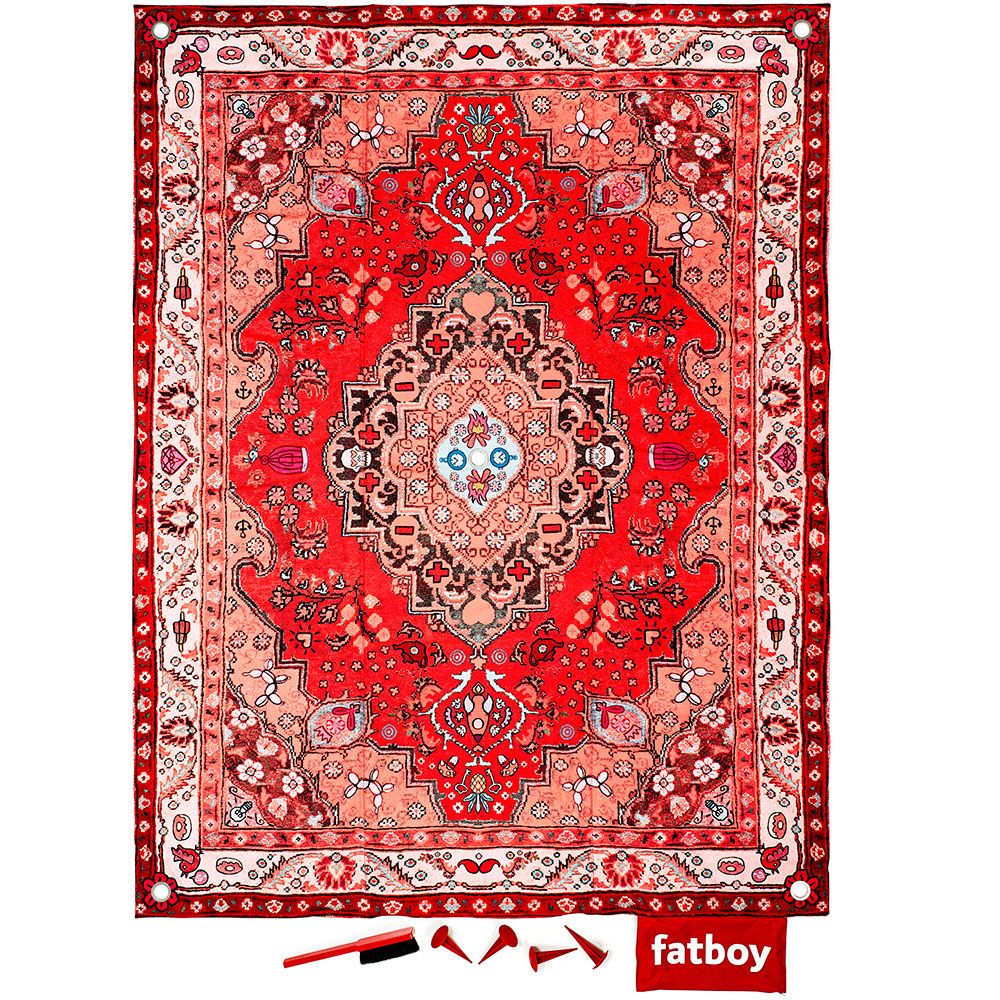 Fatboy, Picnic matto 210 x 280 cm red