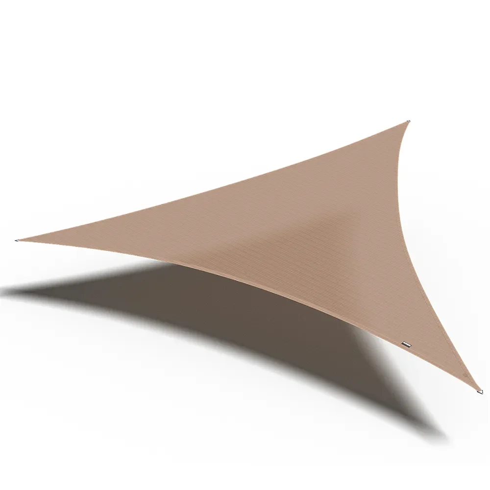 Platinum Sun & Shade, Coolfit aurinkopurje kolmiomainen 500x500cm beige