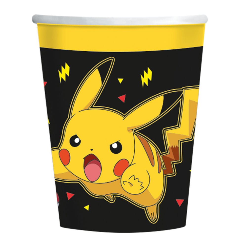 Pahvimukit - Pikachu, 8kpl