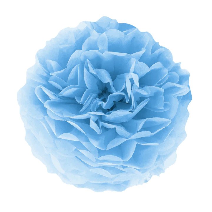 Pom Pom -  Vaaleansininen-35 cm