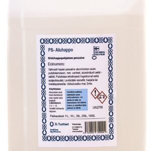 Autoshampoo PS-Aluhappo, 10 l, JL-Tuotteet