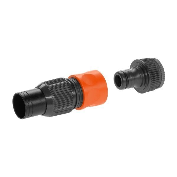 Pumppuliitäntäsarja Gardena 19 mm letkuille.