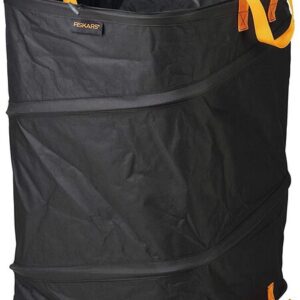 Puutarhakärry Fiskars Ergo M, 175 L, musta