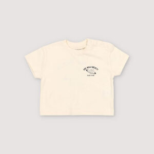 Saturno Baby T-Shirt Vanilla Cream White