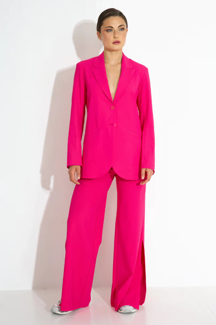 Rebel Jacket Classic Oversized Fit Pink