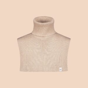 Ribattu Kauluri Vaalea Beige
