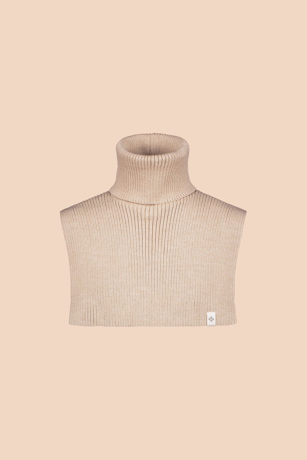 Ribattu Kauluri Vaalea Beige