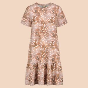 Röyhelö T-Paitamekko Copper Bambi